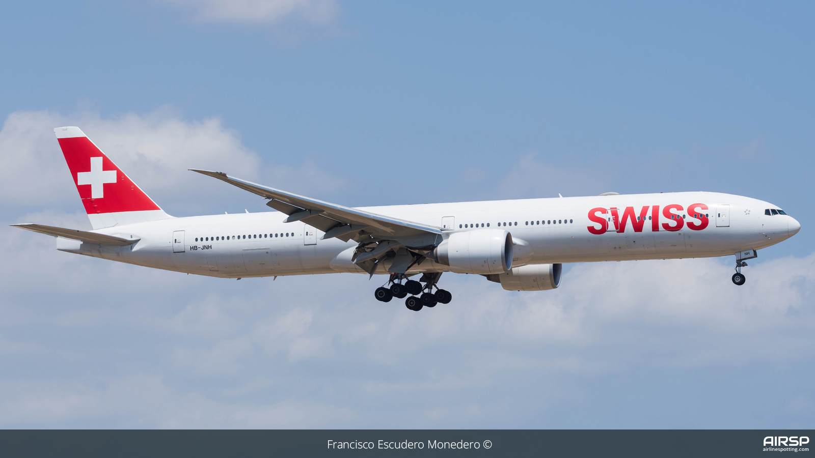 Swiss  Boeing 777-300  HB-JNH