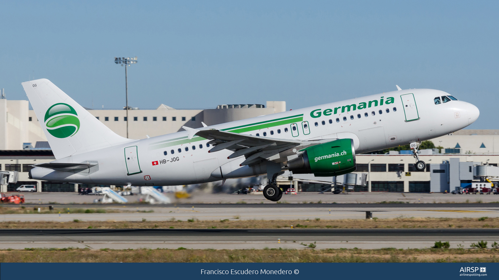 Germania  Airbus A319  HB-JOG