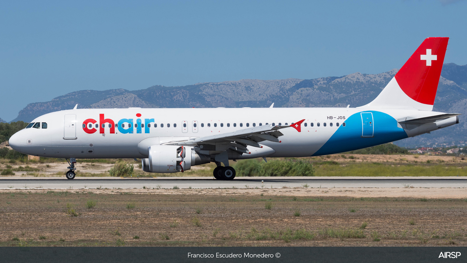 Chair Airlines  Airbus A320  HB-JOS