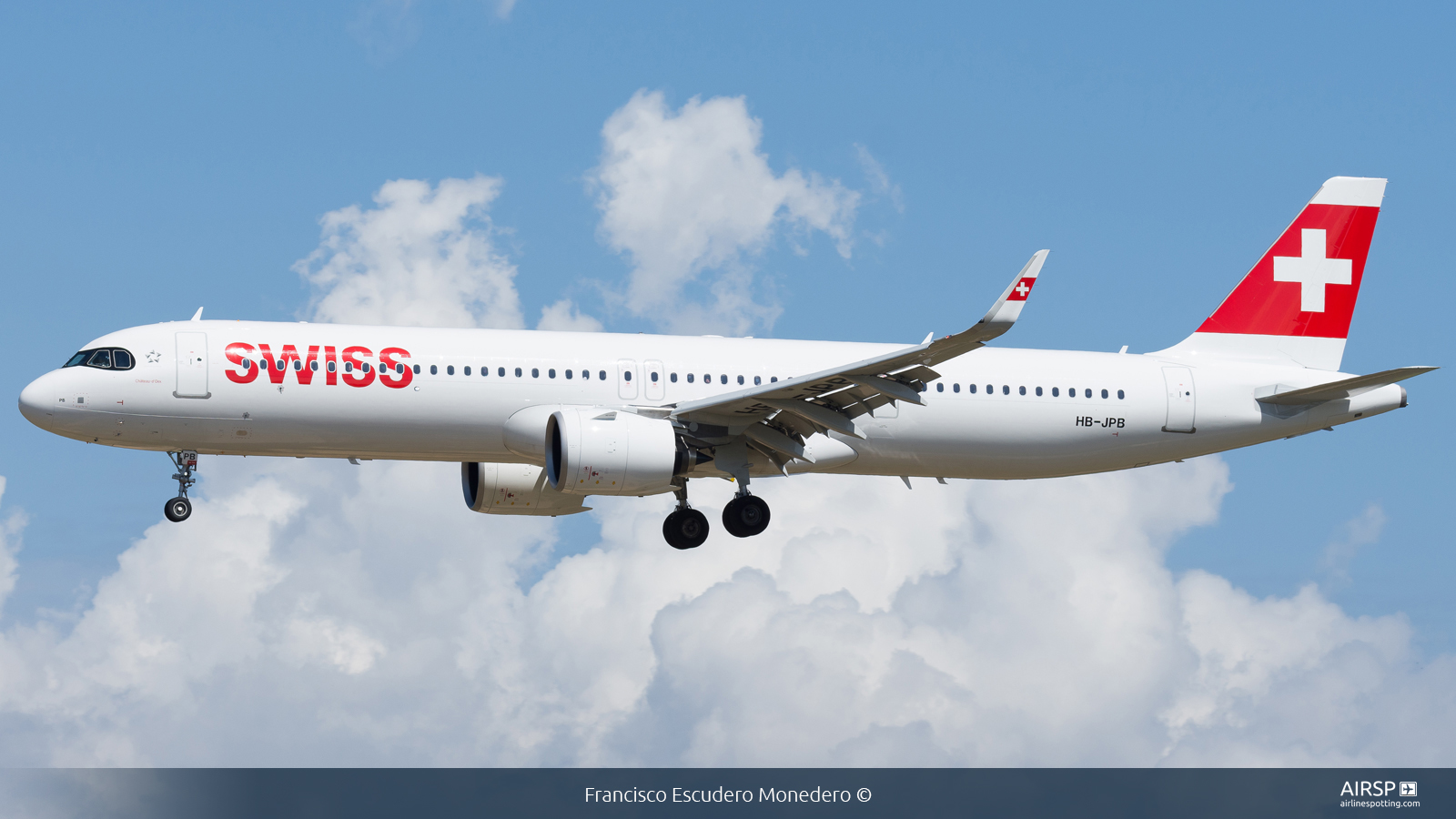 Swiss  Airbus A321neo  HB-JPB