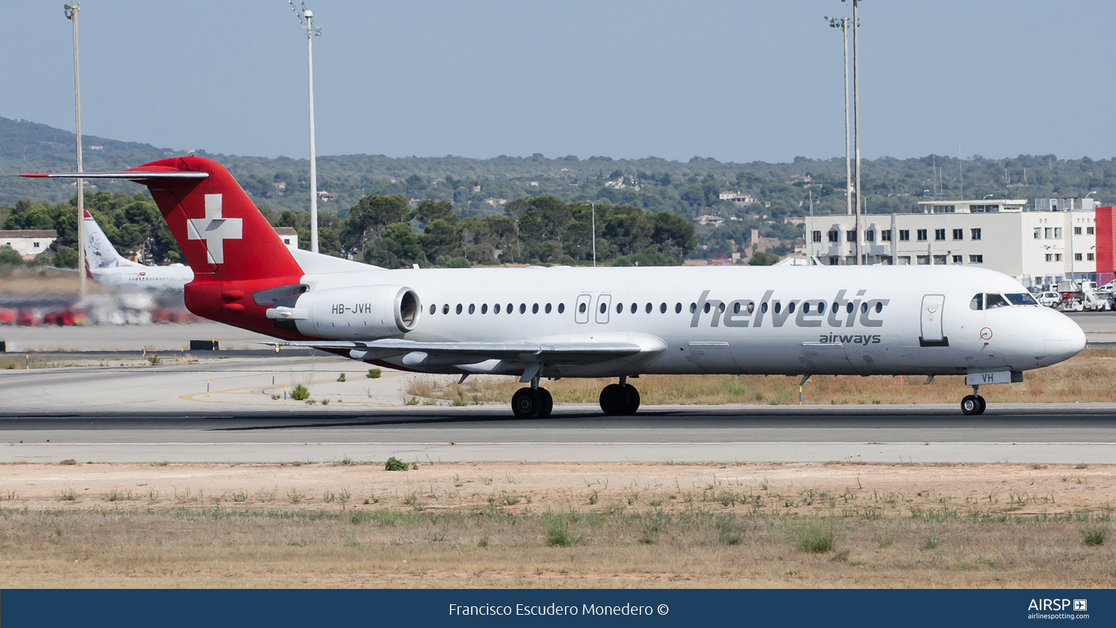 Helvetic Airways  Fokker F-100  HB-JVH