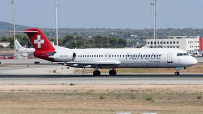 Helvetic Airways Fokker F-100