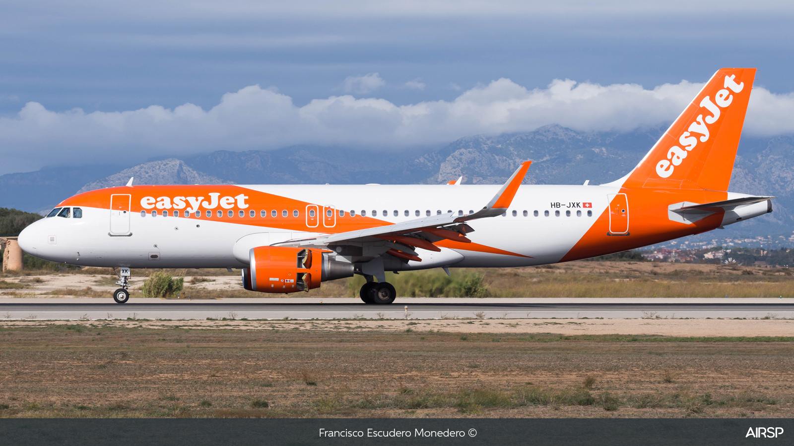 Easyjet  Airbus A320  HB-JXK