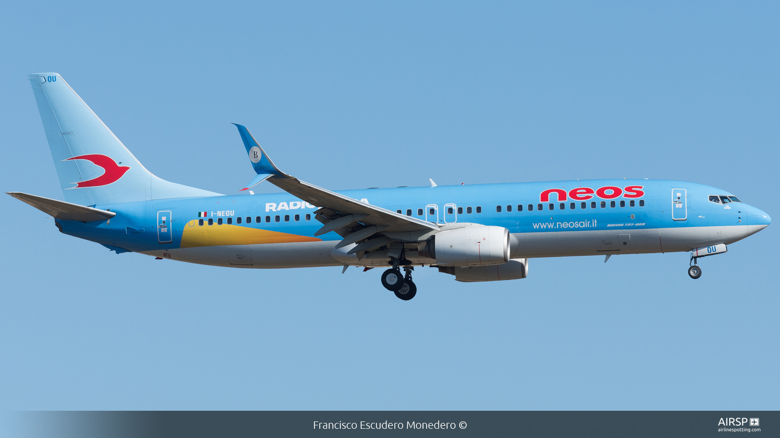 Neos  Boeing 737-800  I-NEOU