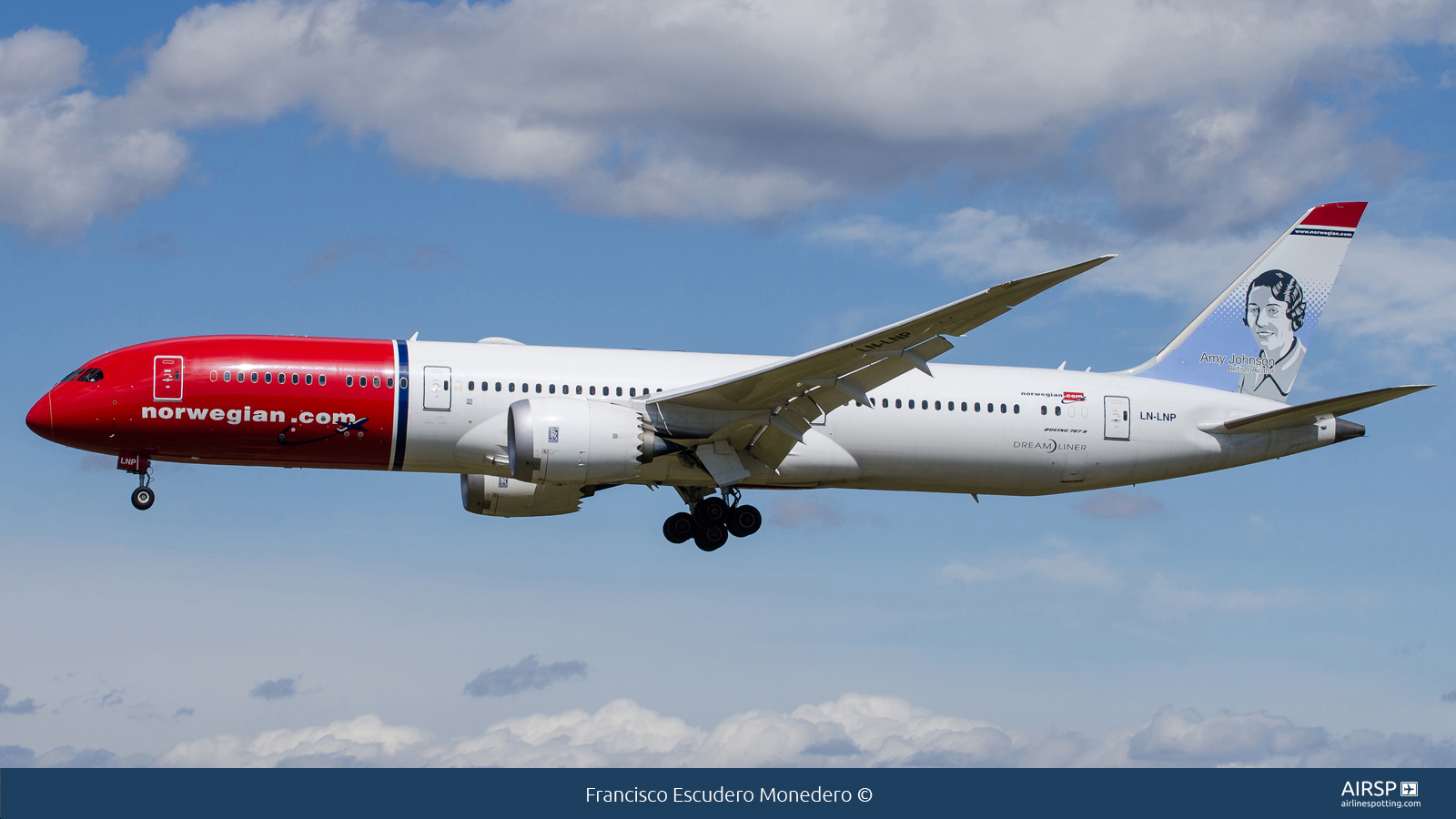Norwegian  Boeing 787-9  LN-LNP