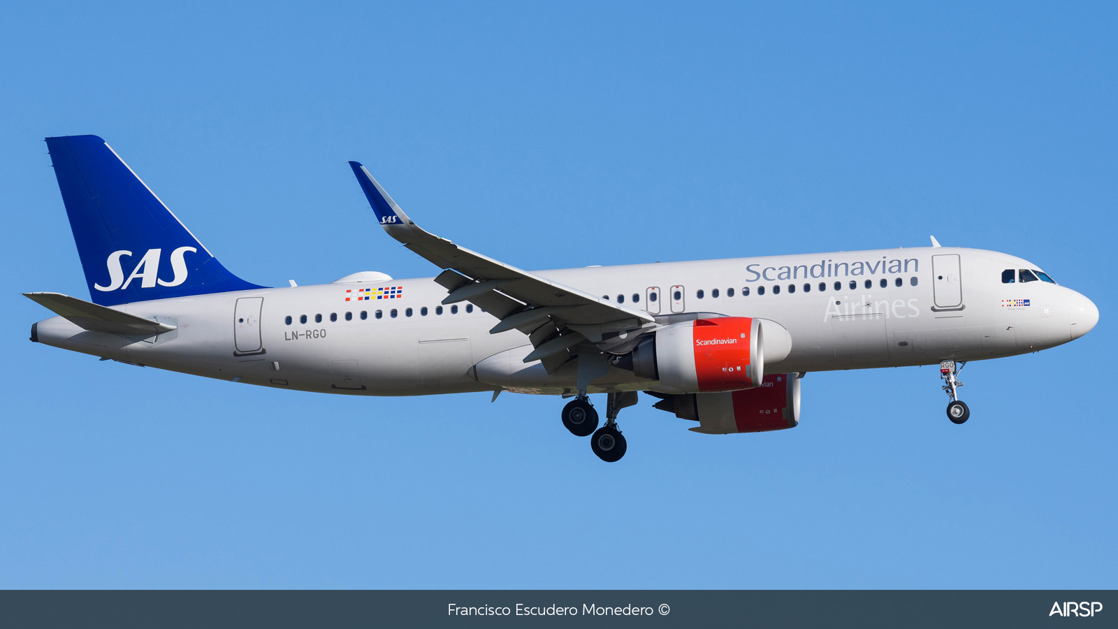 SAS Scandinavian Airlines  Airbus A320neo  LN-RGO
