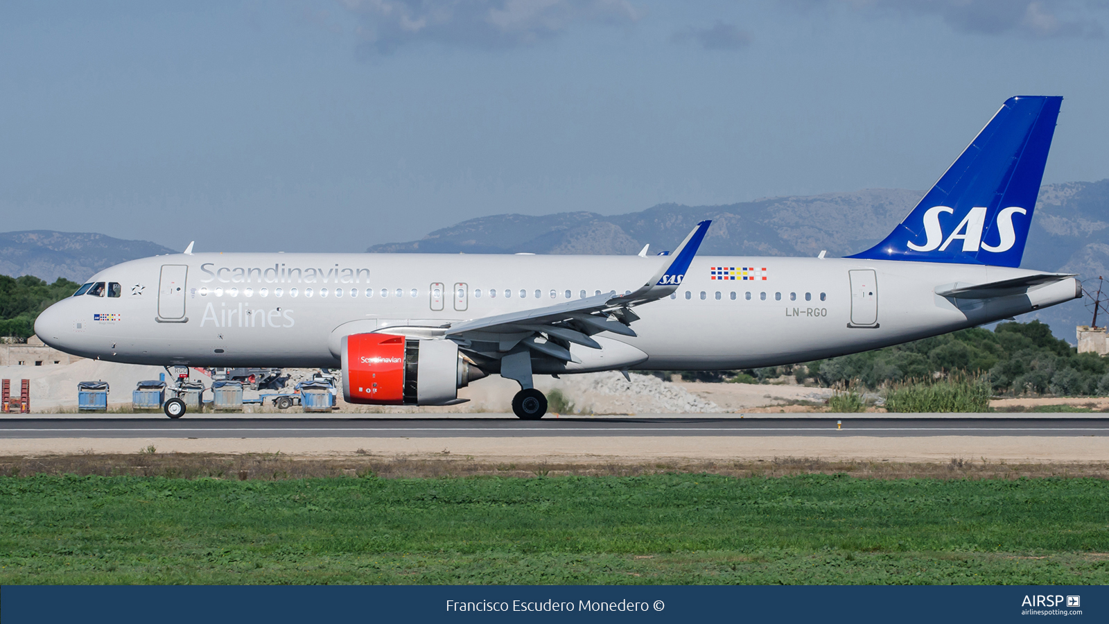 SAS Scandinavian Airlines  Airbus A320neo  LN-RGO
