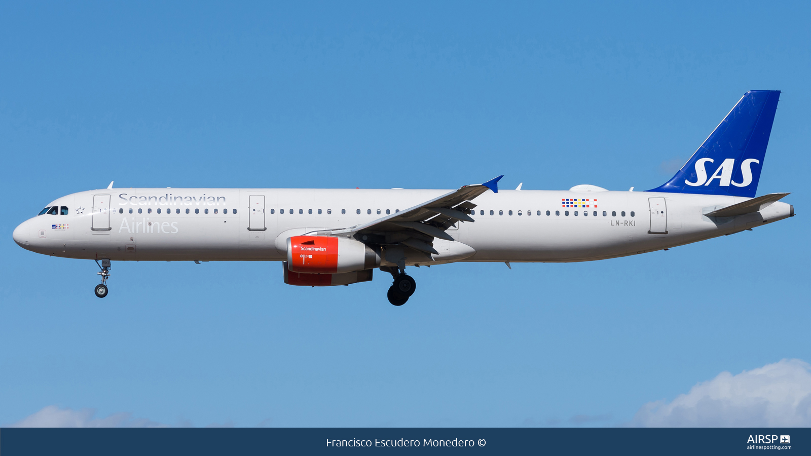 SAS Scandinavian Airlines  Airbus A321  LN-RKI