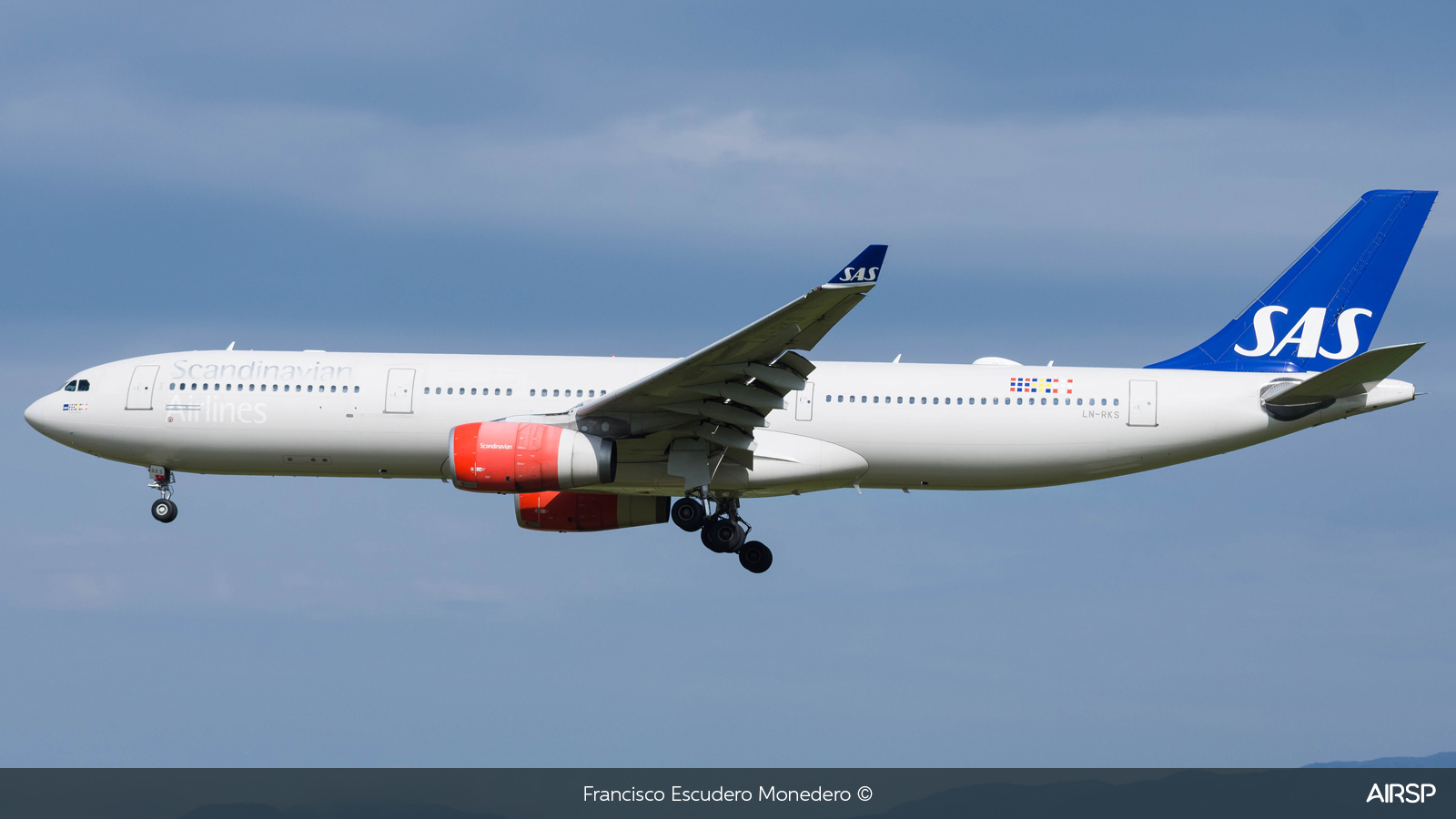 SAS Scandinavian Airlines  Airbus A330-300  LN-RKS