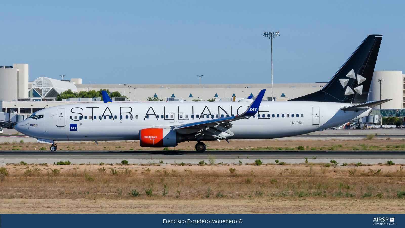 SAS Scandinavian Airlines  Boeing 737-800  LN-RRL