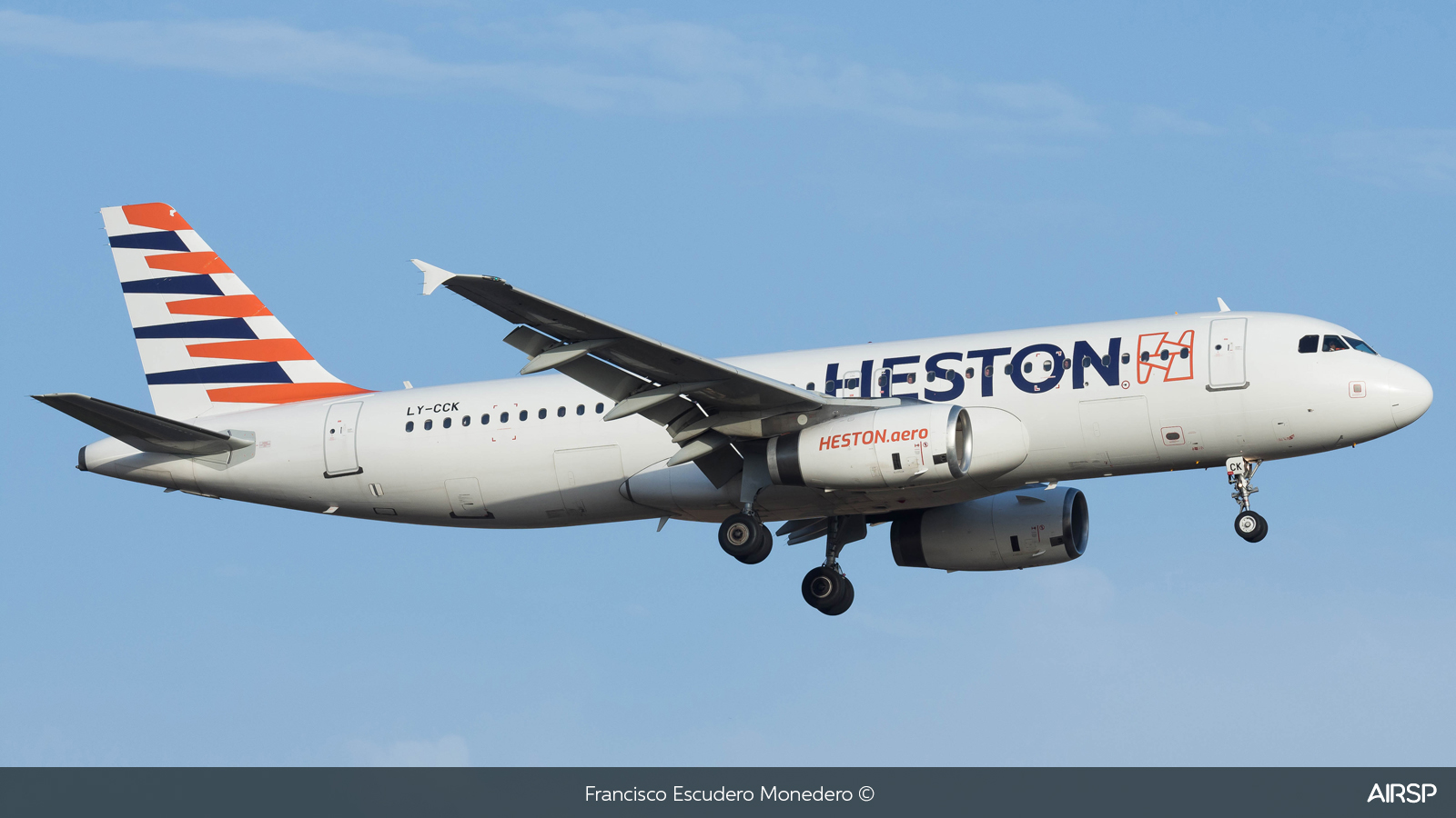 Heston Airlines  Airbus A320  LY-CCK