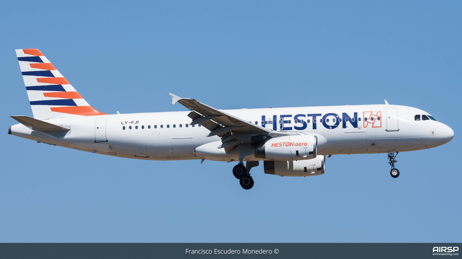 Heston Airlines  Airbus A320  LY-FJI