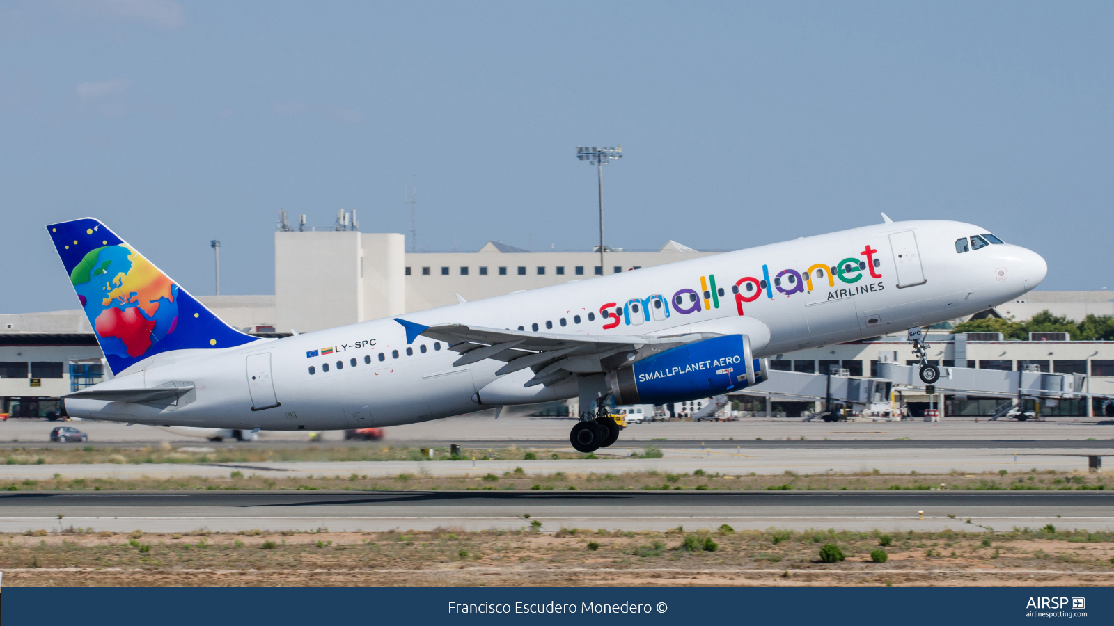 Small Planet Airlines  Airbus A320  LY-SPC