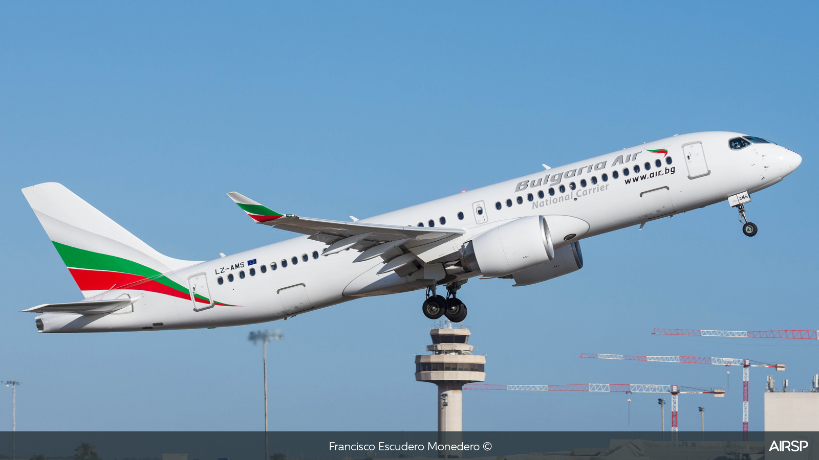 Bulgaria Air  Airbus A220-300  LZ-AMS