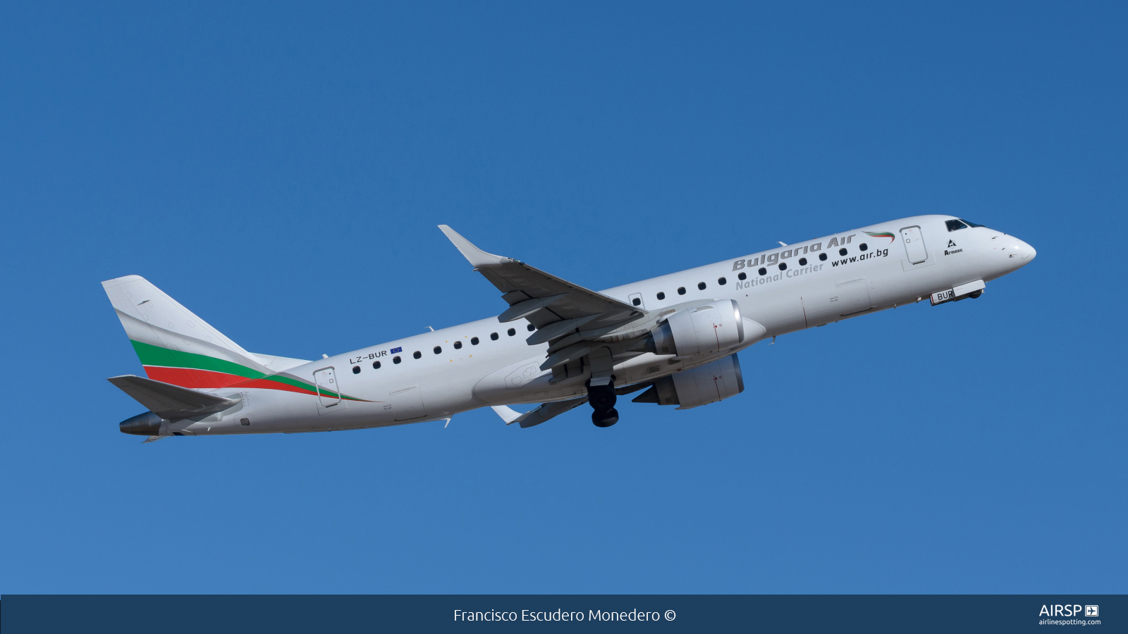 Bulgaria Air  Embraer E190  LZ-BUR