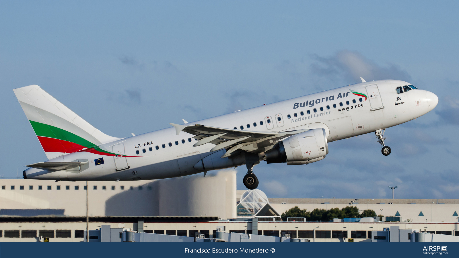 Bulgaria Air  Airbus A319  LZ-FBA