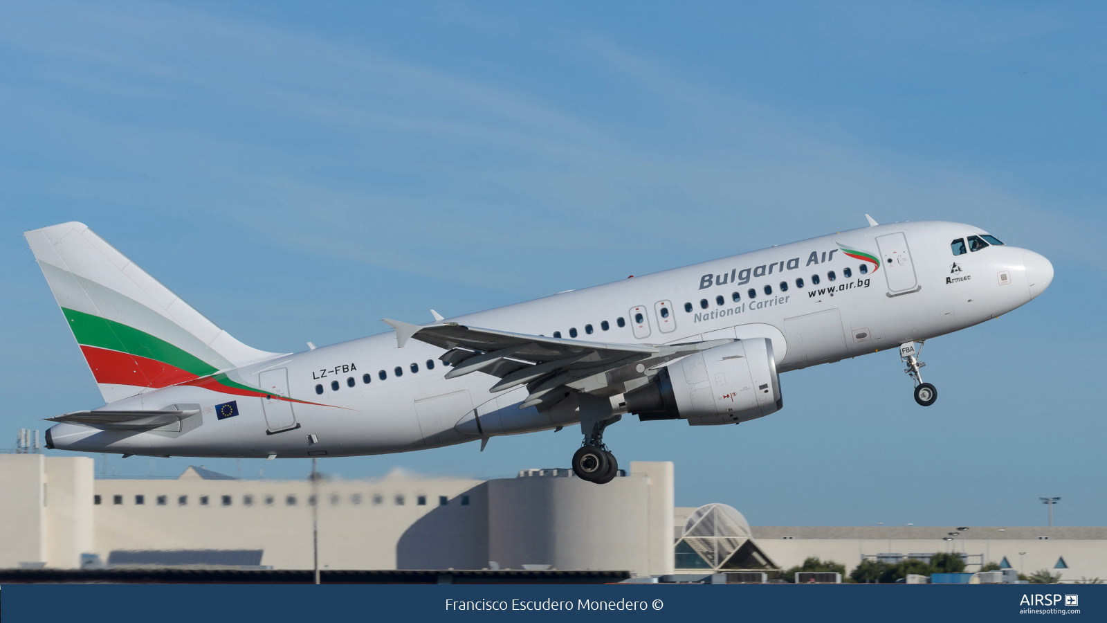 Bulgaria Air  Airbus A319  LZ-FBA