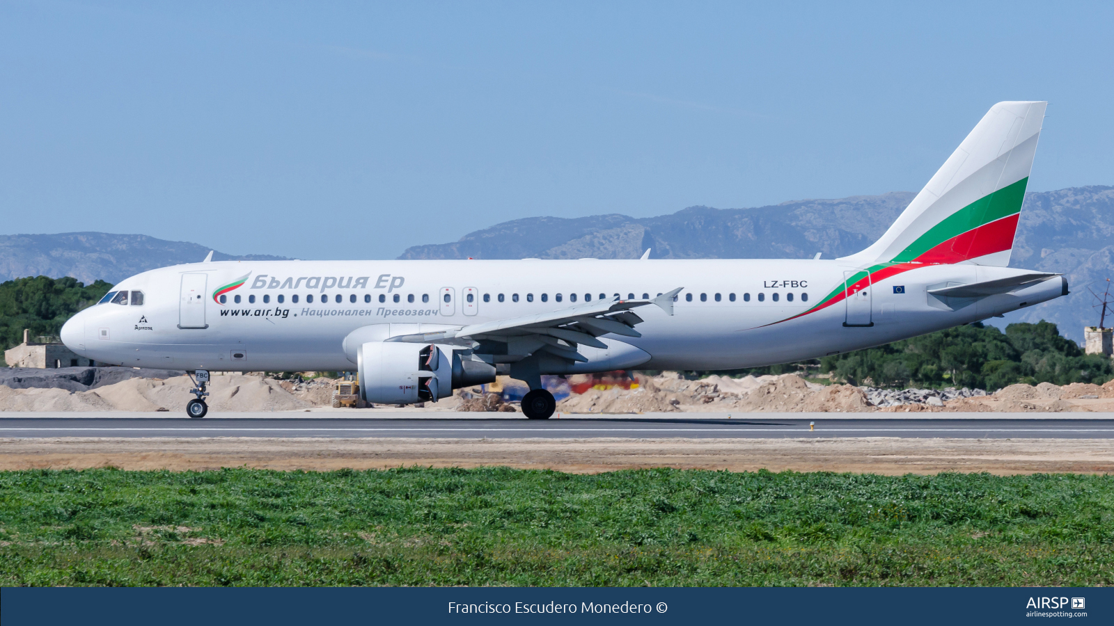 Bulgaria Air  Airbus A320  LZ-FBC