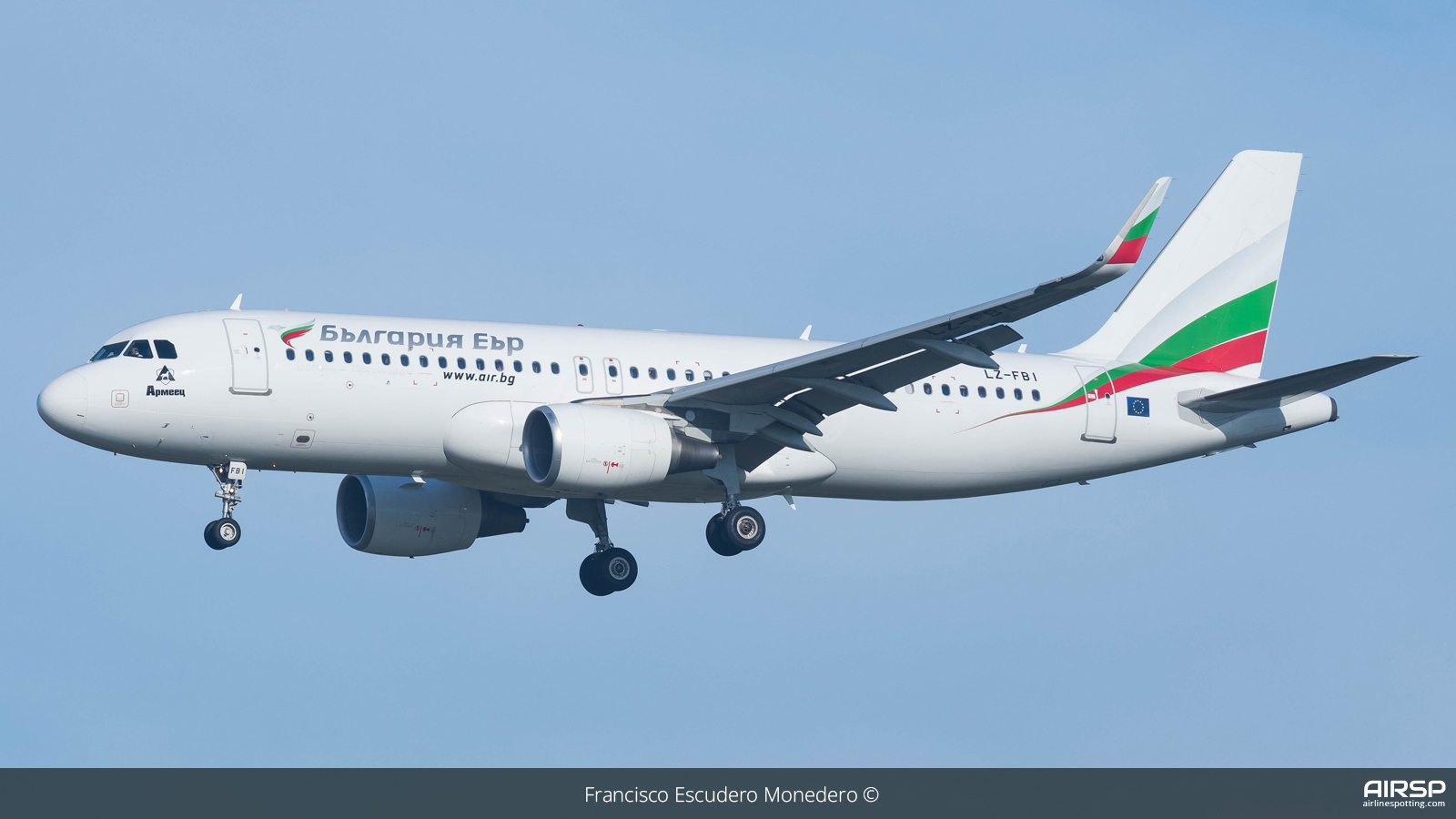 Bulgaria Air  Airbus A320  LZ-FBI