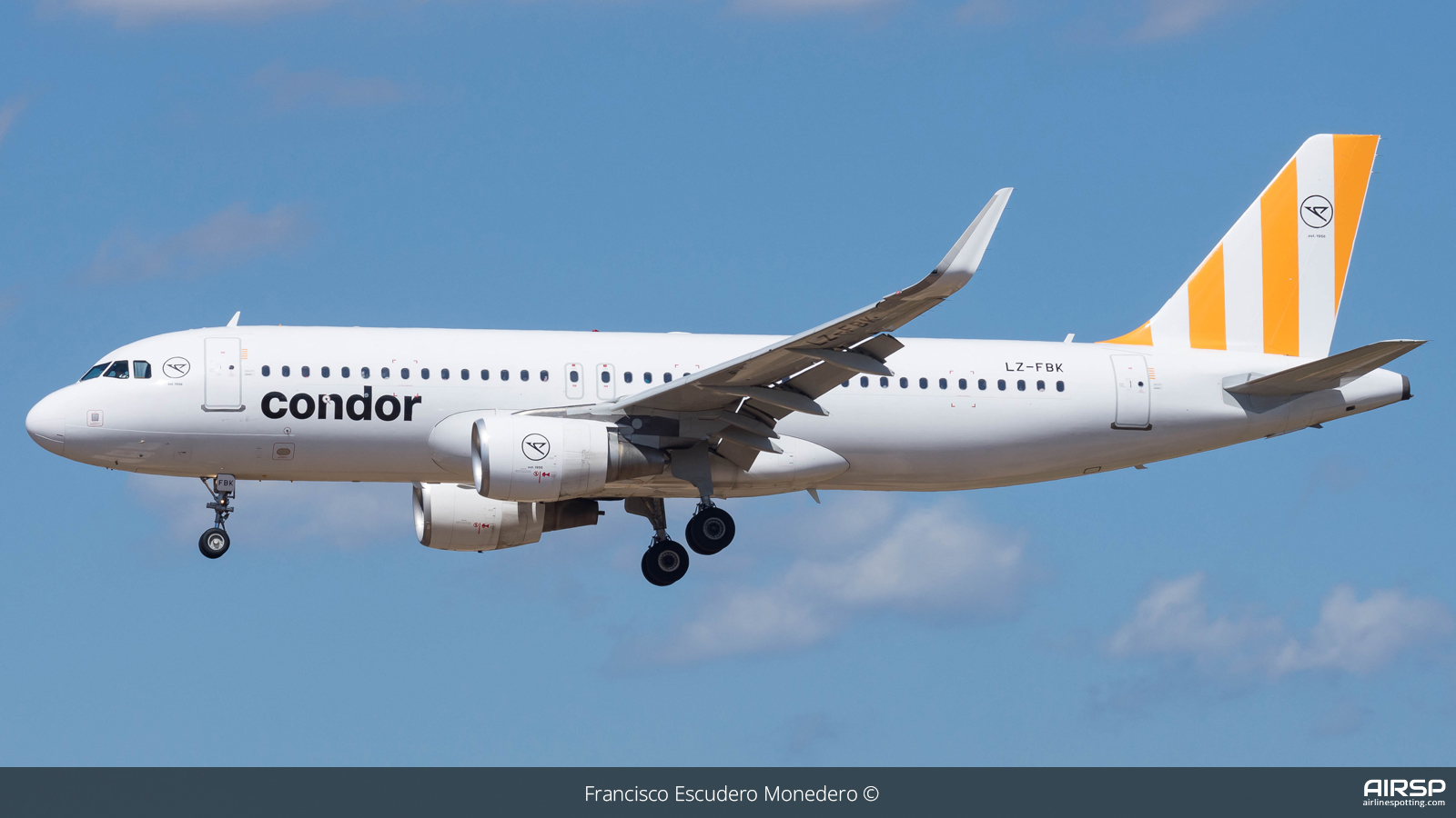 Condor  Airbus A320  LZ-FBK