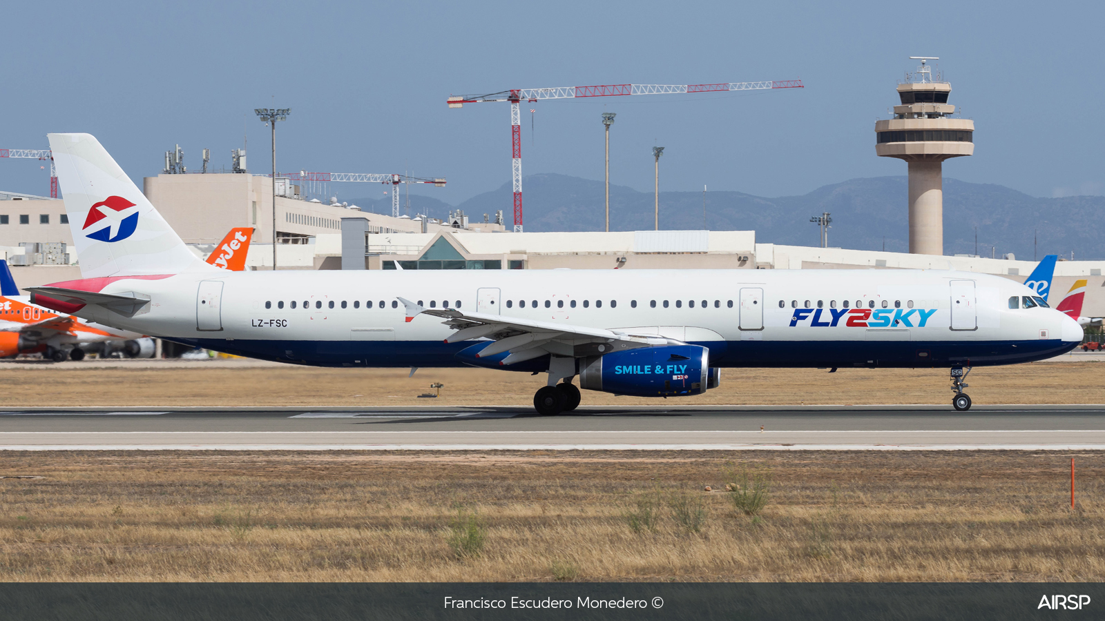 Fly2Sky  Airbus A321  LZ-FSC