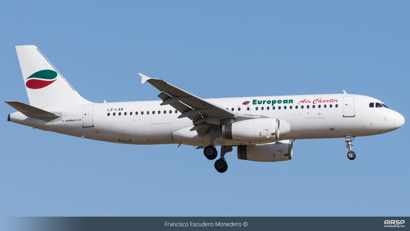 European Air Charter  Airbus A320  LZ-LAB