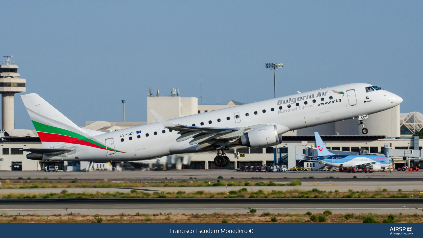 Bulgaria Air  Embraer E190  LZ-SOF