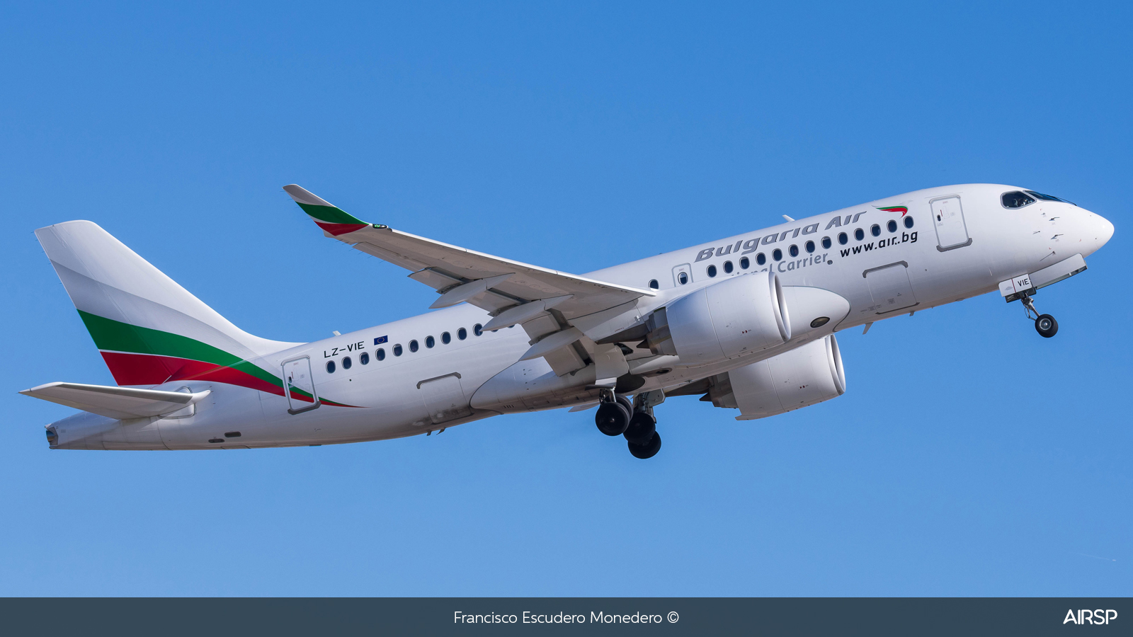 Bulgaria Air  Airbus A220-100  LZ-VIE