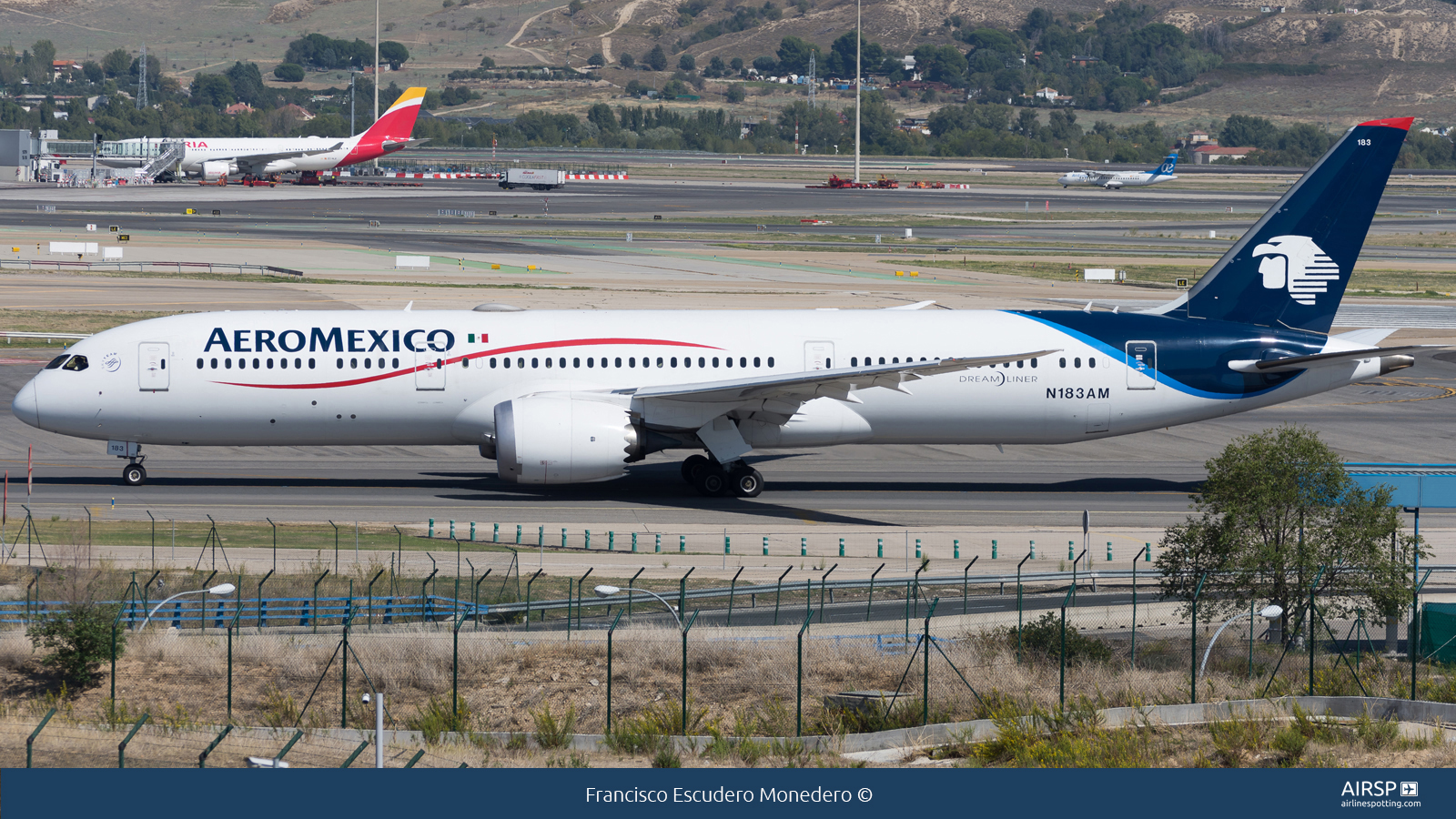 Aeromexico  Boeing 787-9  N183AM