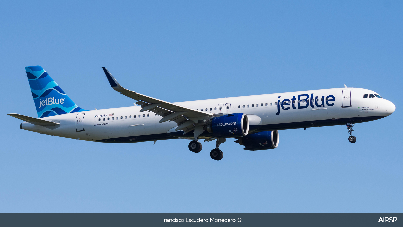 Jetblue  Airbus A321neo  N4064J