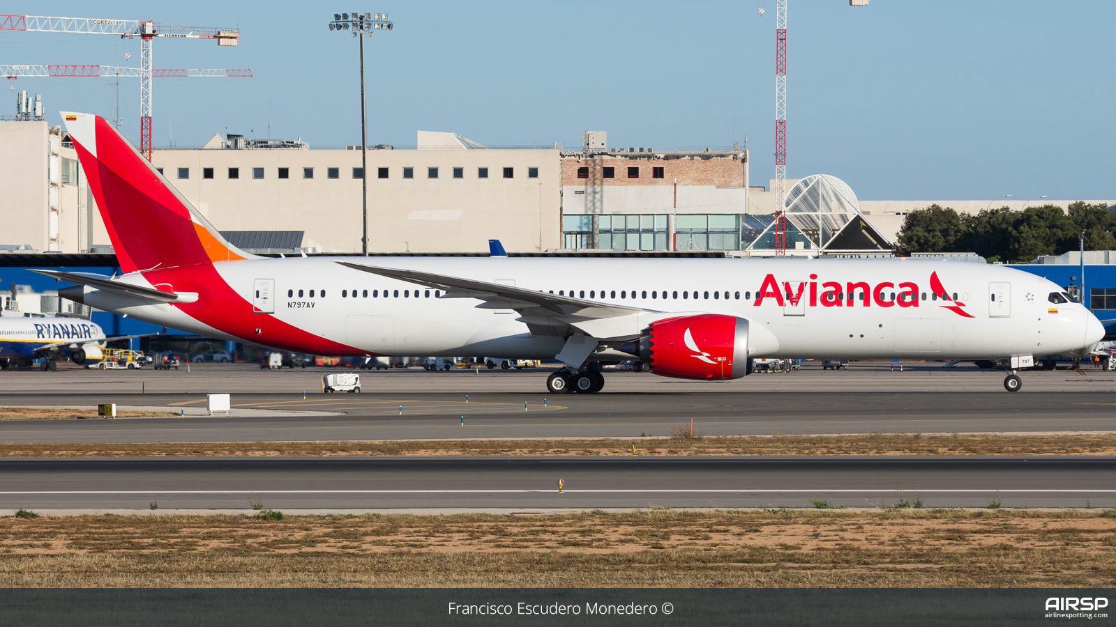 Avianca  Boeing 787-9  N797AV