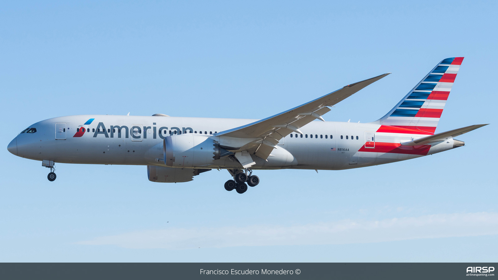 American Airlines  Boeing 787-8  N816AA