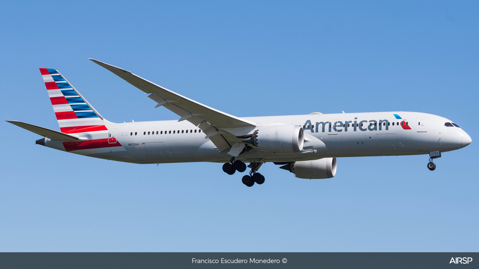 American Airlines  Boeing 787-9  N828AA