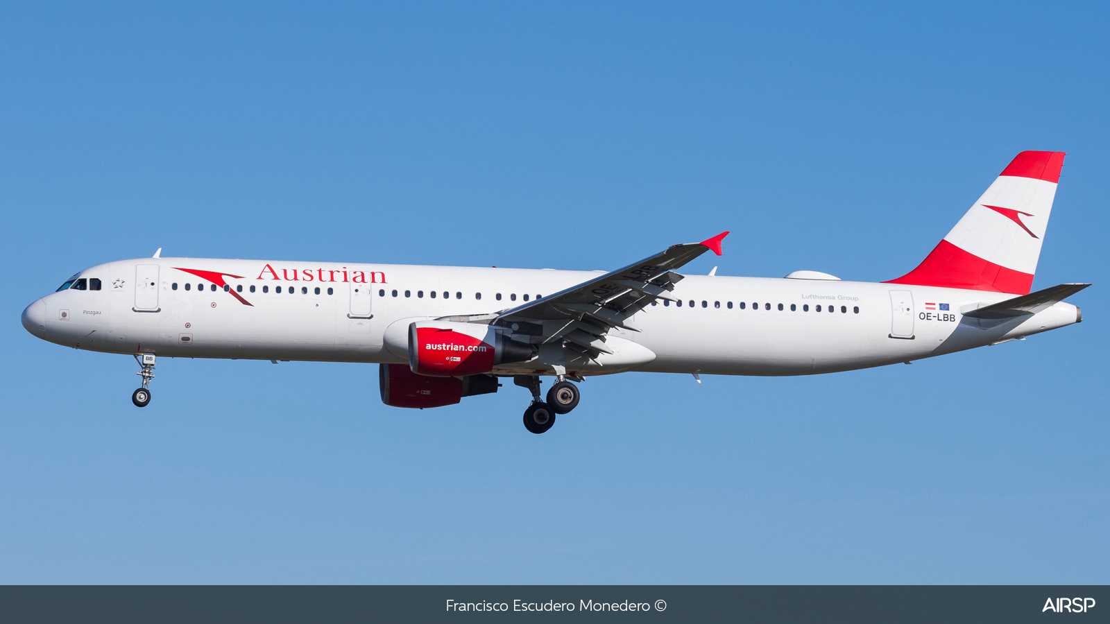 Austrian Airlines  Airbus A321  OE-LBB