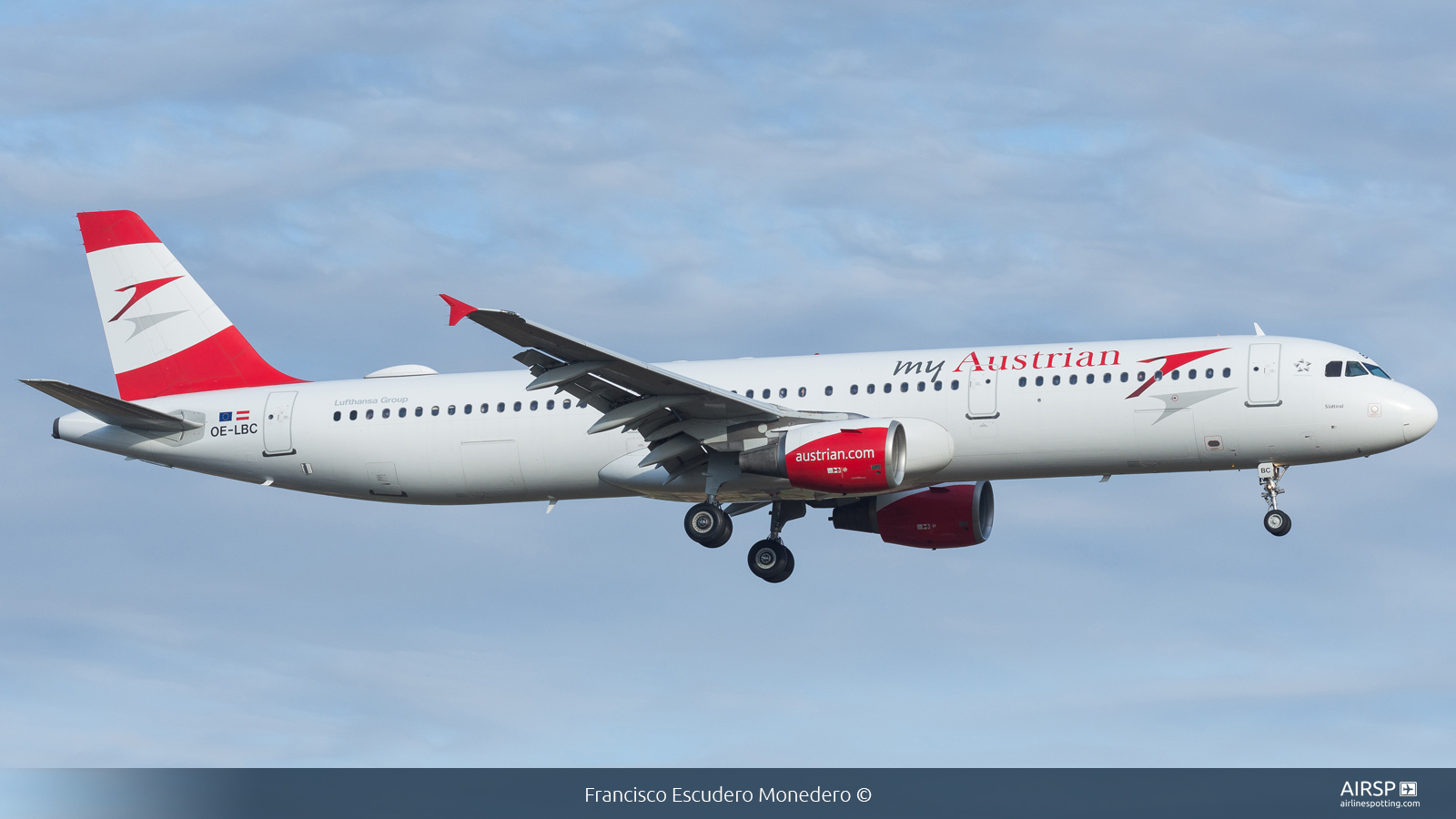 Austrian Airlines  Airbus A321  OE-LBC