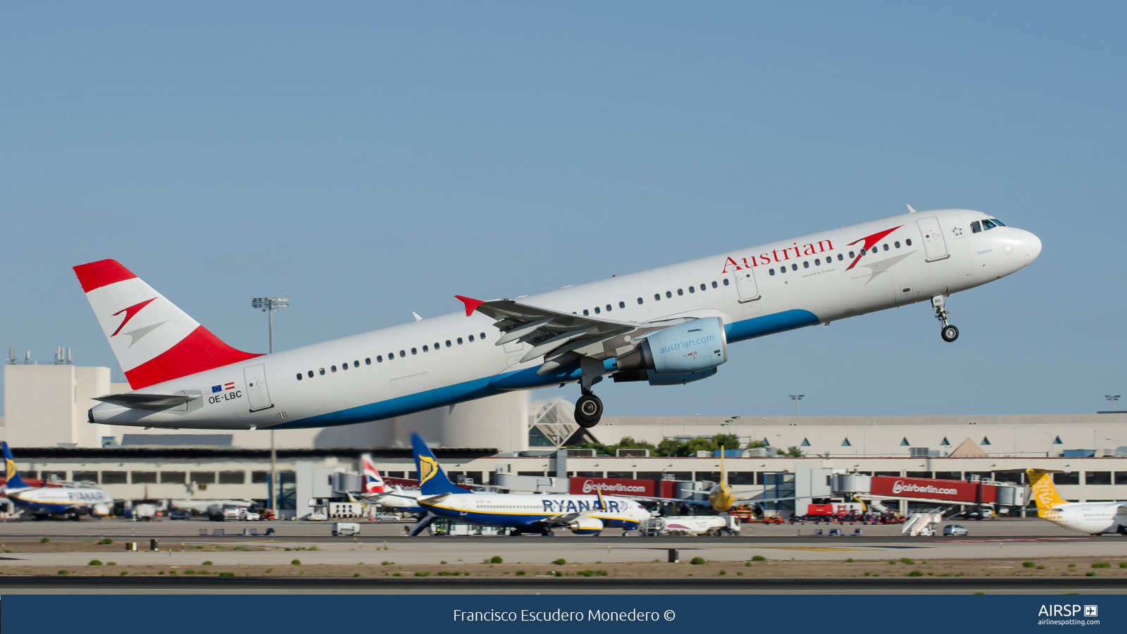 Austrian Airlines  Airbus A321  OE-LBC