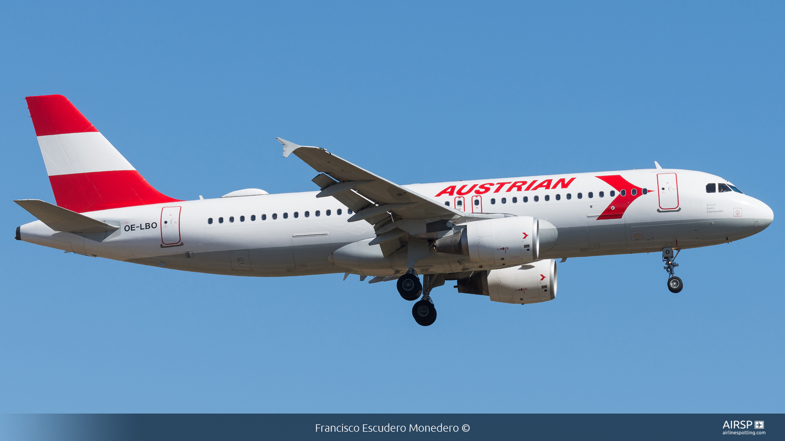 Austrian Airlines  Airbus A320  OE-LBO