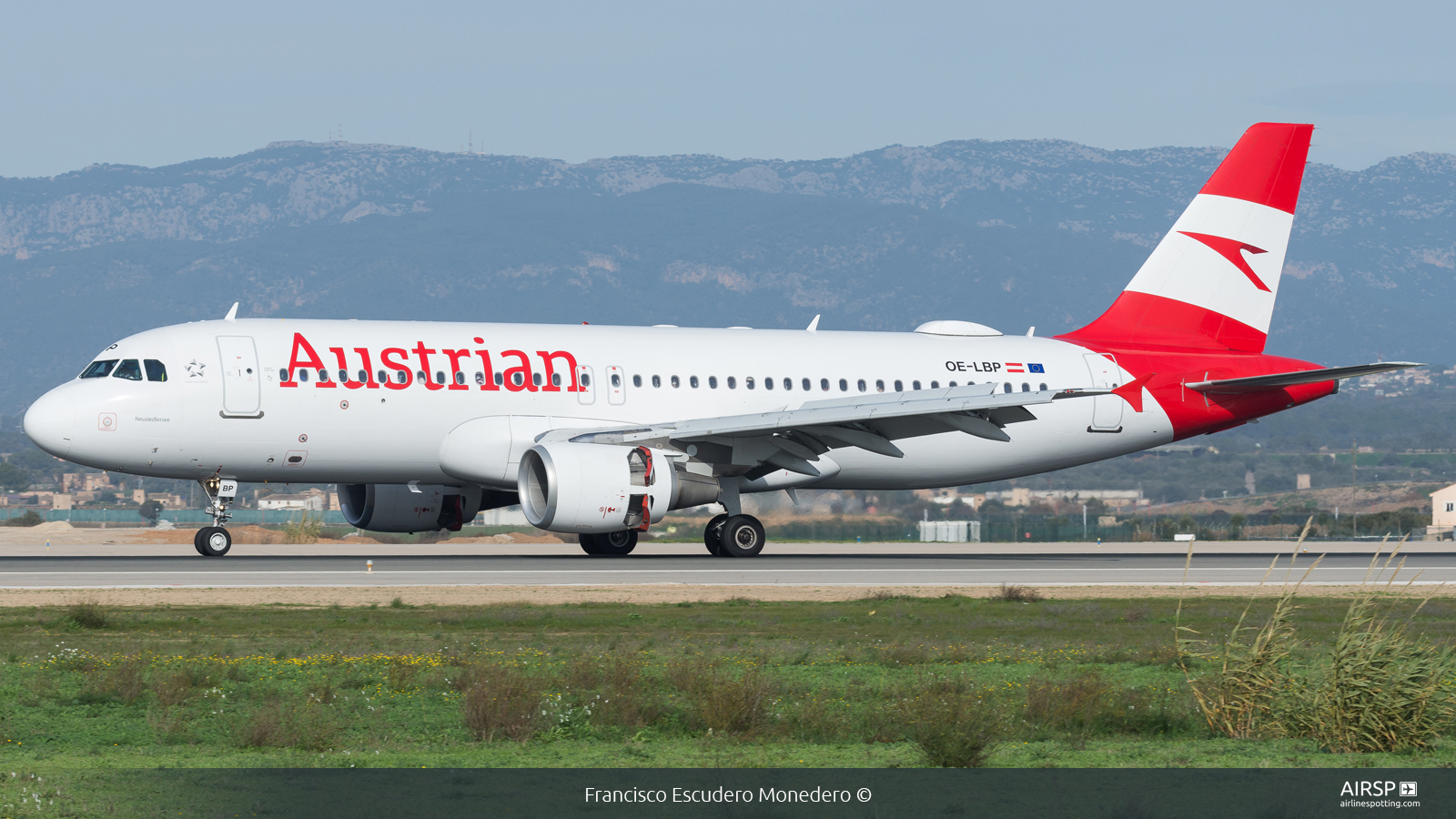 Austrian Airlines  Airbus A320  OE-LBP