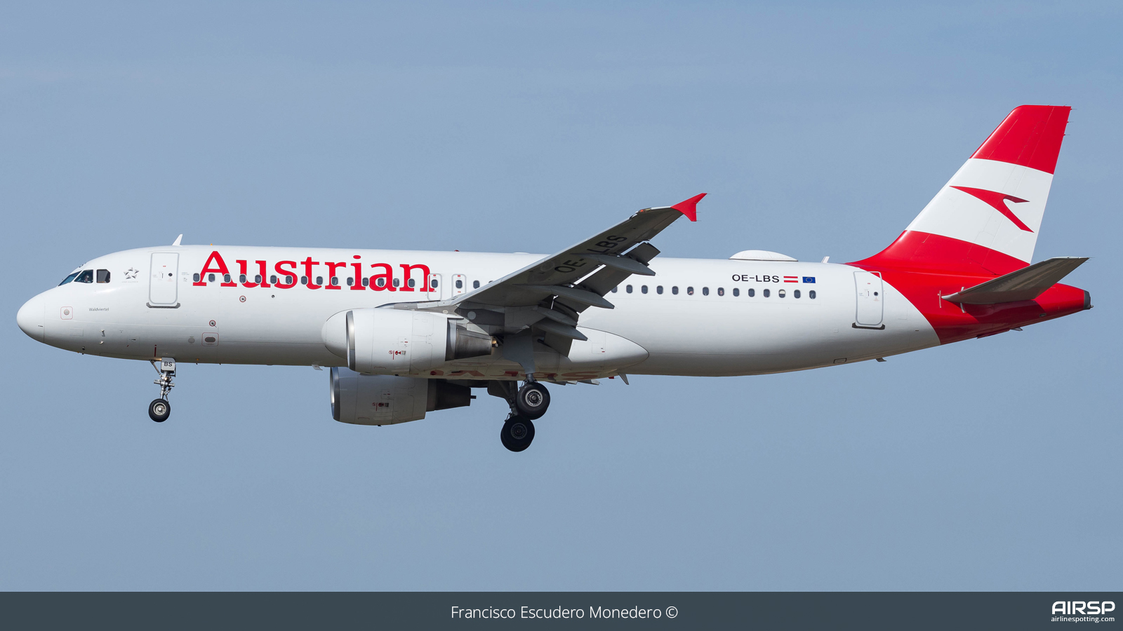 Austrian Airlines  Airbus A320  OE-LBS