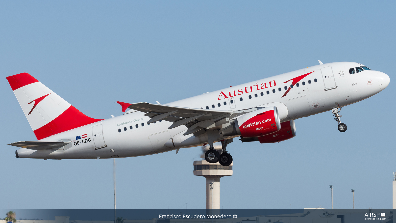 Austrian Airlines  Airbus A319  OE-LDC