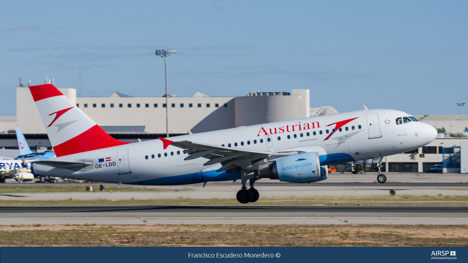 Austrian Airlines  Airbus A319  OE-LDD