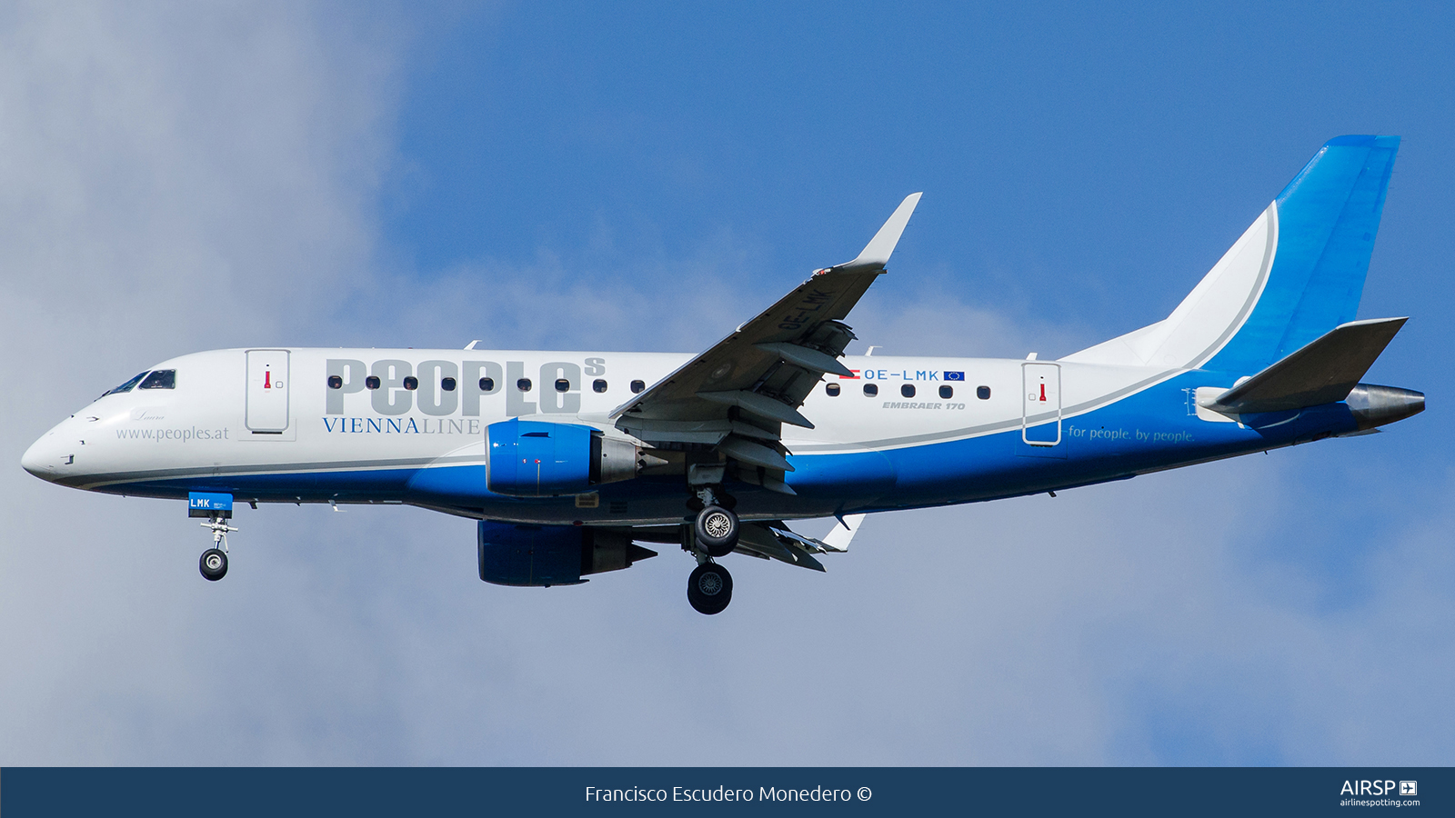 Peoples  Embraer E170  OE-LMK