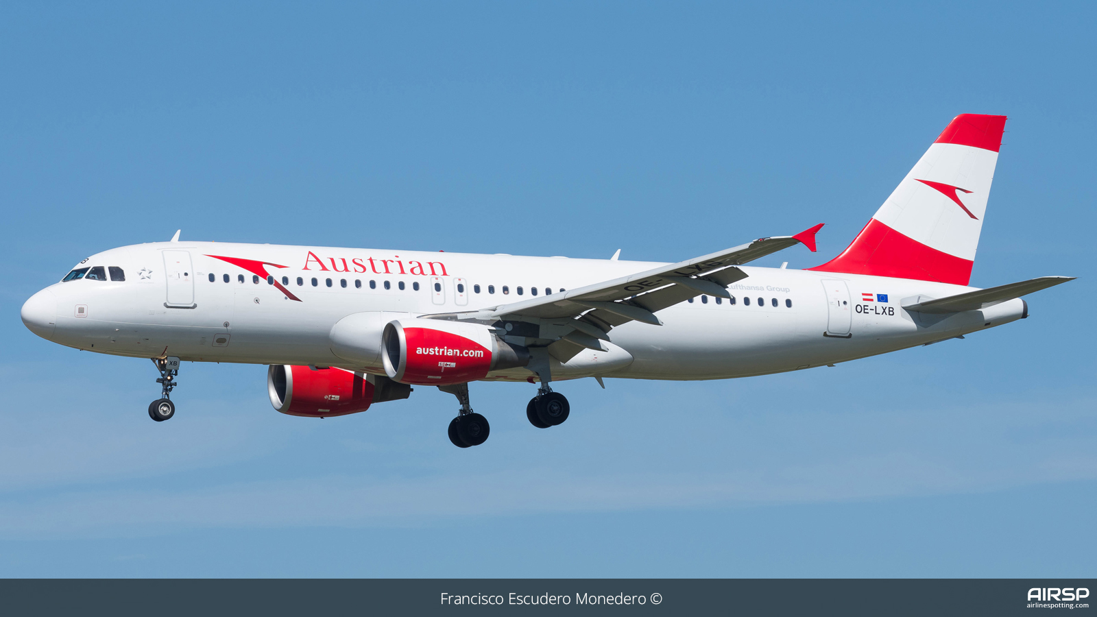 Austrian Airlines  Airbus A320  OE-LXB