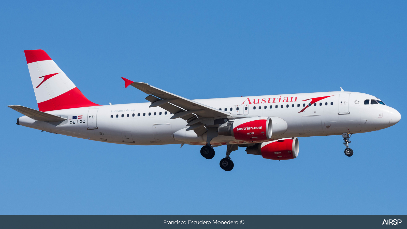 Austrian Airlines  Airbus A320  OE-LXC