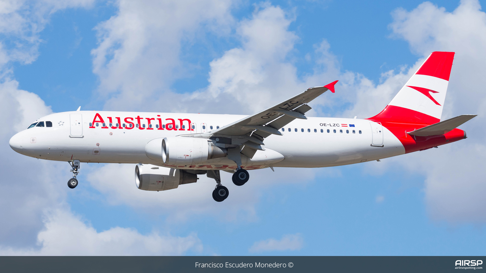Austrian Airlines  Airbus A320  OE-LZC