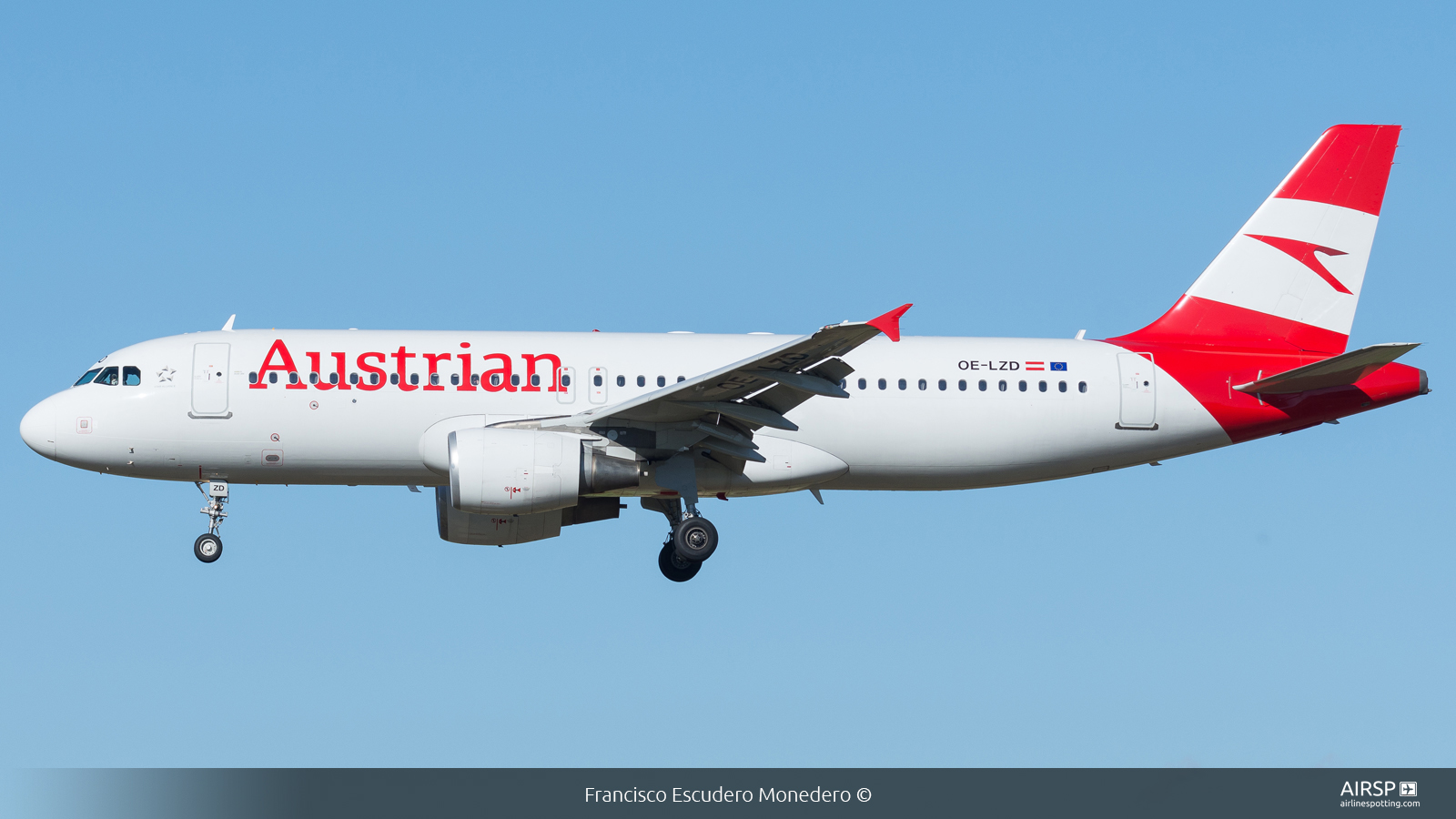 Austrian Airlines  Airbus A320  OE-LZD