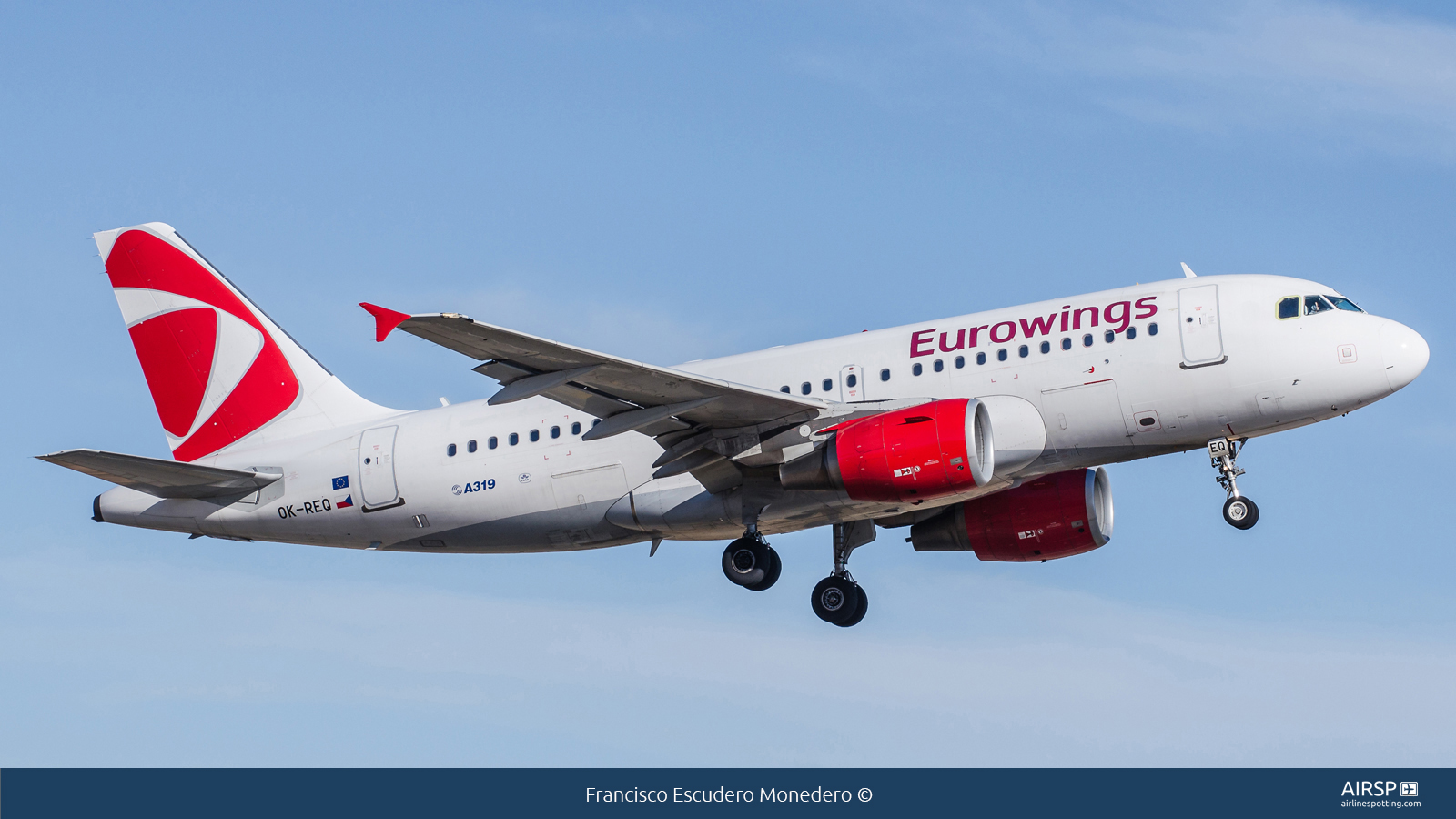 Eurowings  Airbus A319  OK-REQ