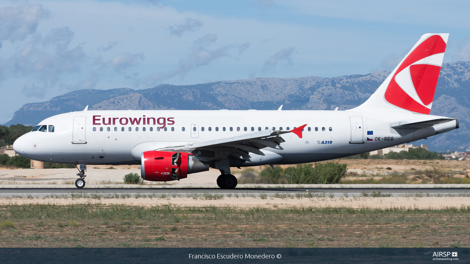 Eurowings  Airbus A319  OK-REQ