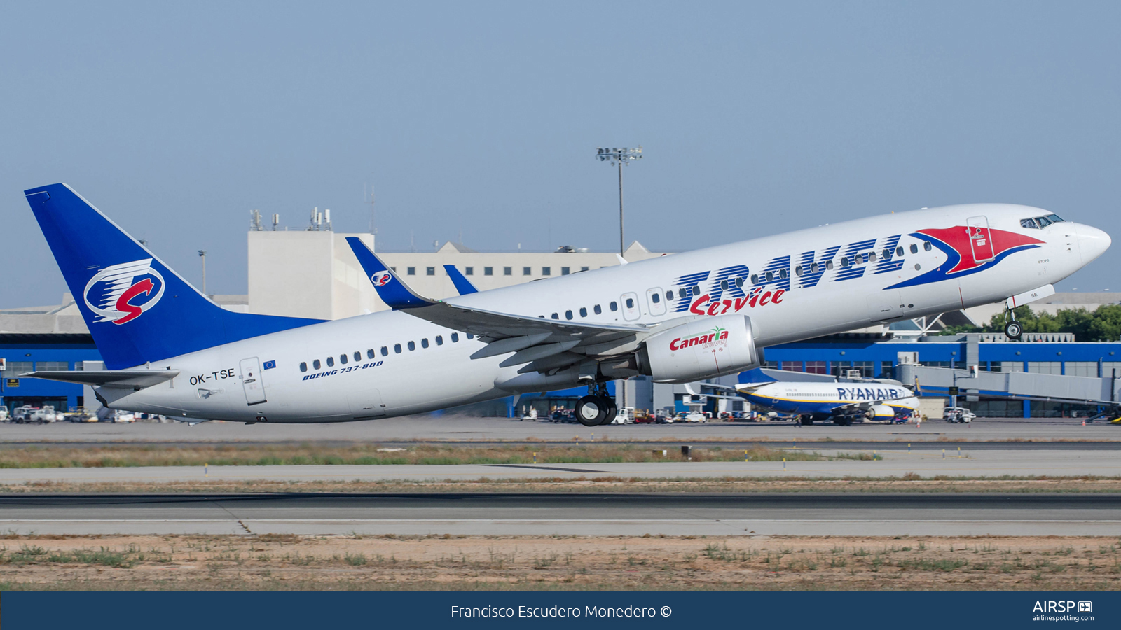 Travel Service  Boeing 737-800  OK-TSE