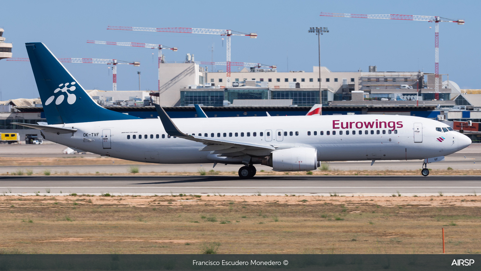 Eurowings  Boeing 737-800  OK-TVF